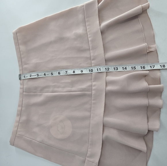 See By Chloe Jupe Mini Skirt Womens 40 Blush Luxury Office Career New - Picture 7 of 9